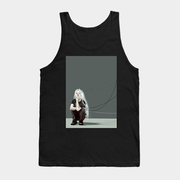 Child Sephiroth Tank Top by Saoghal